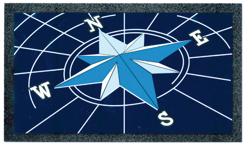 Format antiskid rug 40 x 68 cm Wind