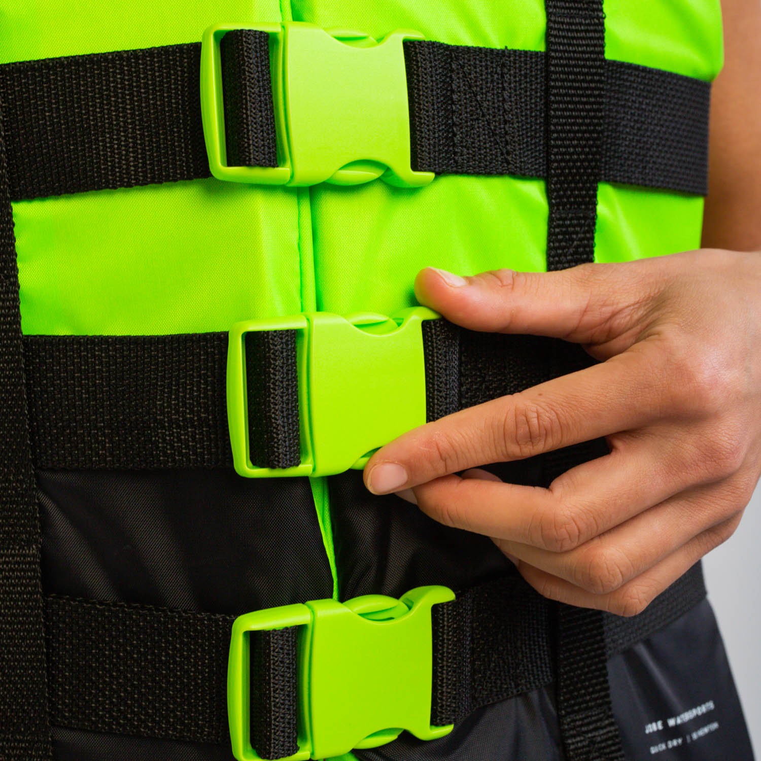 Jobe 4 Buckle Life Vest Lime 50N - Size XL