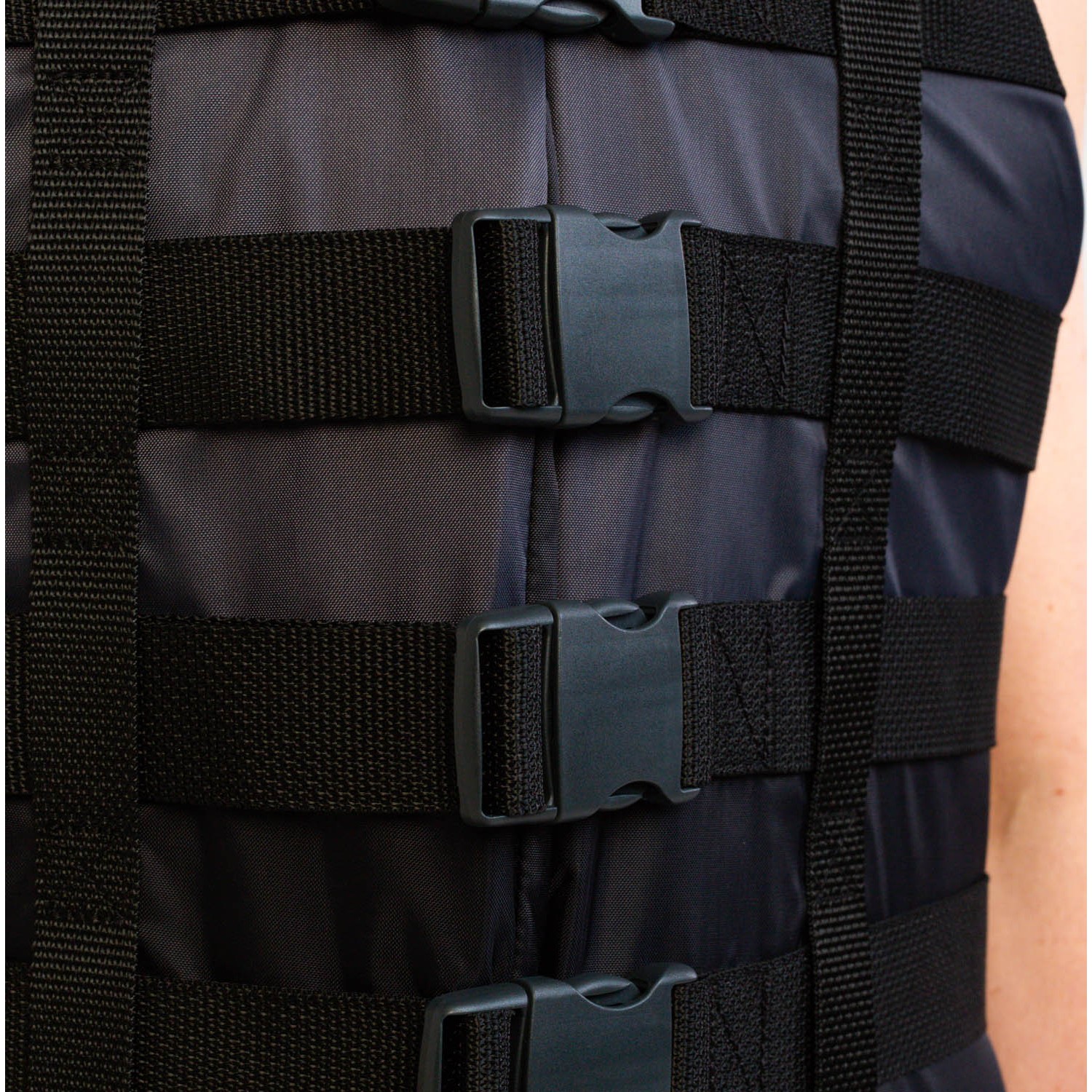 Jobe 4 Buckle Life Vest Black 50N - Size 2XL