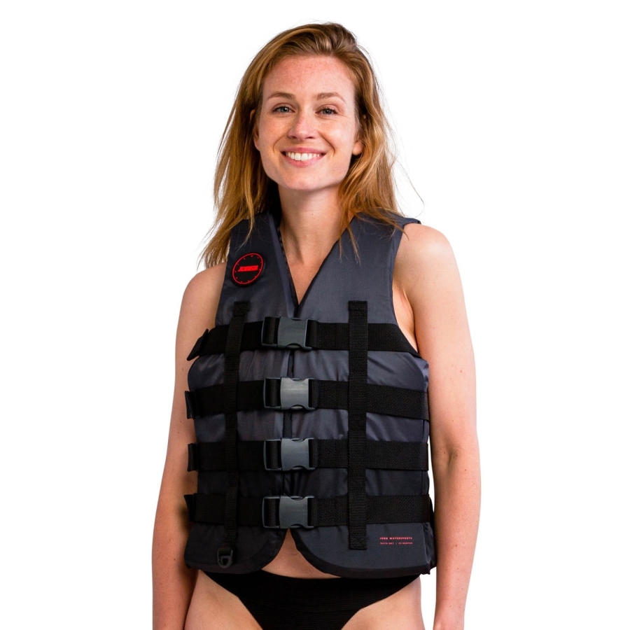 Jobe 4 Buckle Life Vest Black 50N - Size L