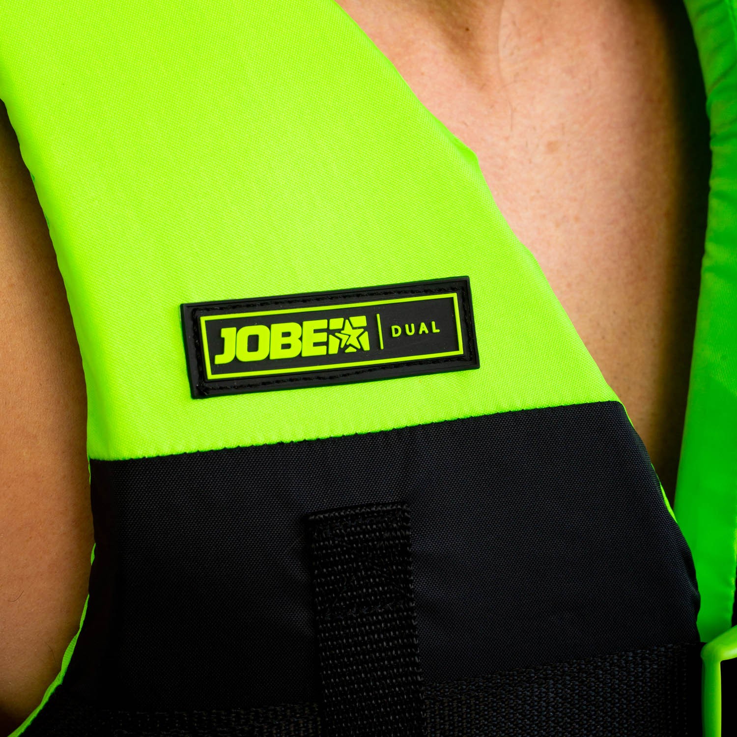 Swimming vest Jobe Dual Vest Lime Green 50N Sizes L-XL