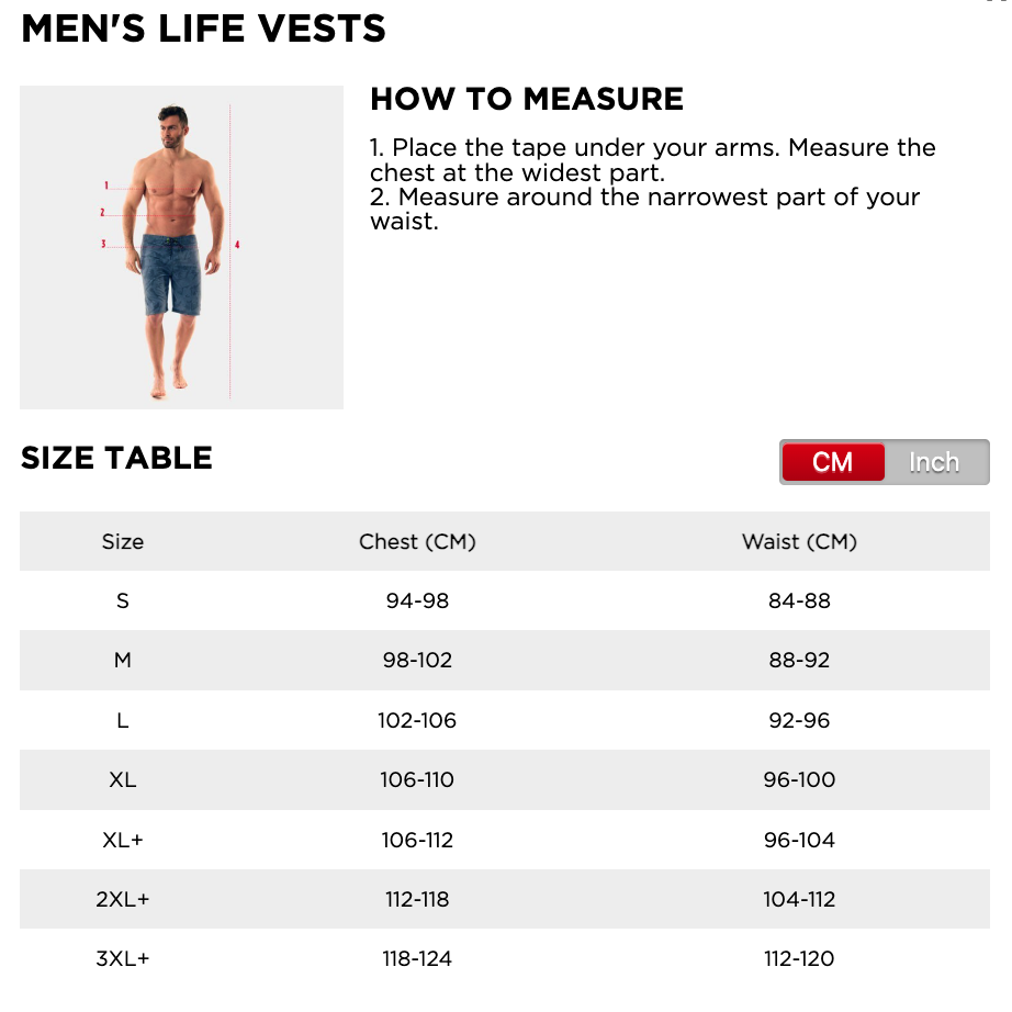Neoprene Vest Men Lime Green 50N Size XL