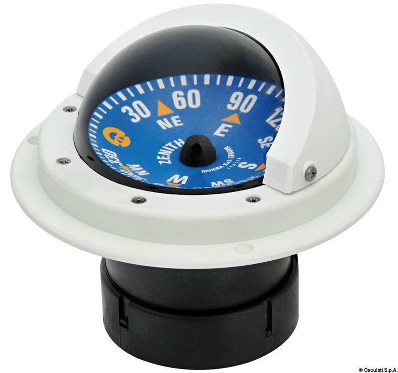 RIVIERA BZ1/AVB compass 3" blue rose/white body