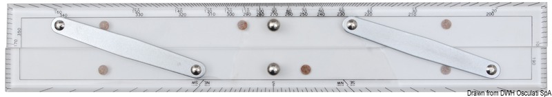 Micron parallel ruler 500 mm