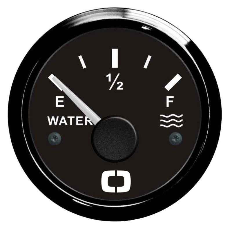 Water level gauge 240/33 ohm black/black