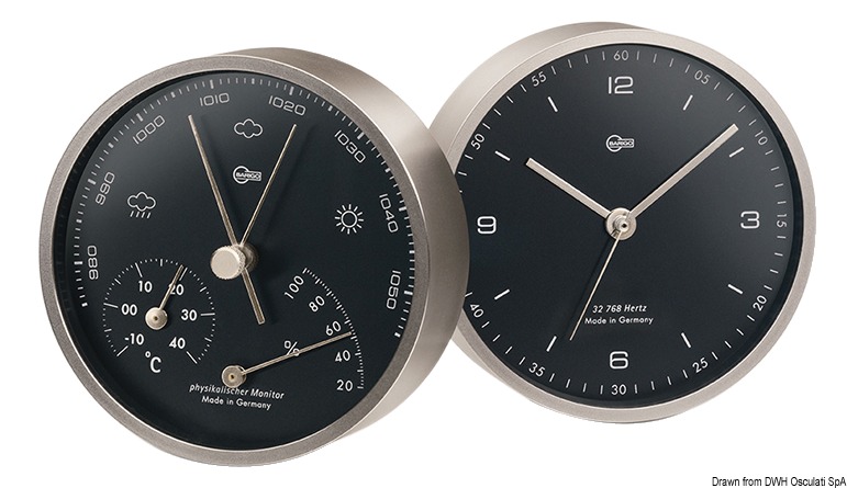 Barigo Pentable black baro/thermo/hygrometer