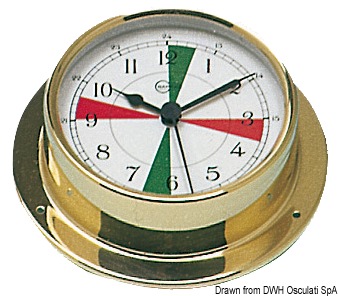 Barigo Tempo M clock w/radio sectors