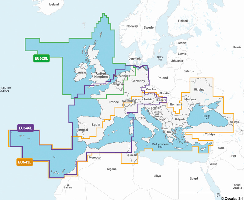 GARMIN Navionics Vision+ LARGE cartography