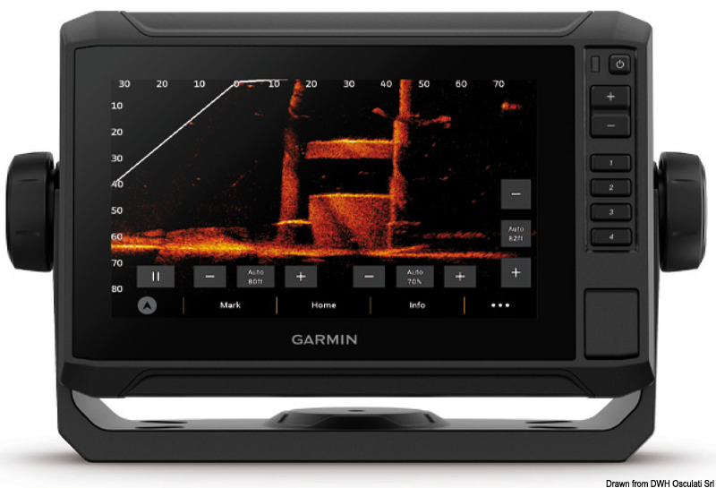 GARMIN echoMAP UHD2 chartplotter 72cv no transducer