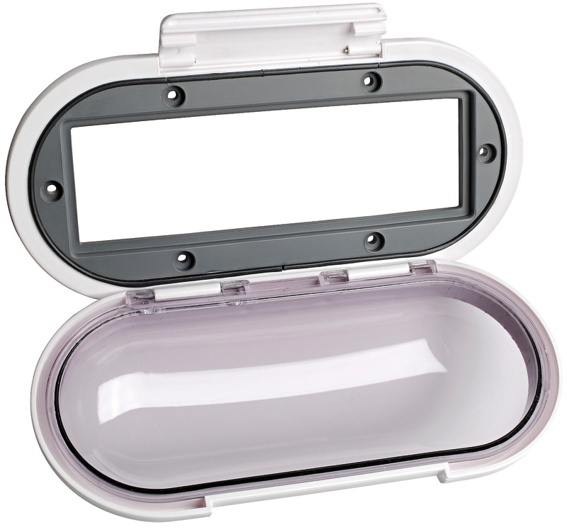Universal watertight radio front panel