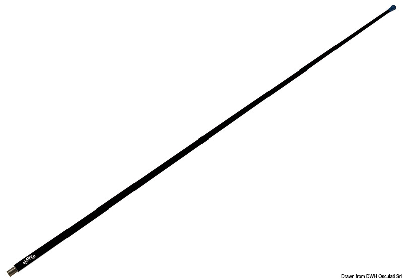 GLOMEX Glomeasy Line VHF fiberglass antenna black