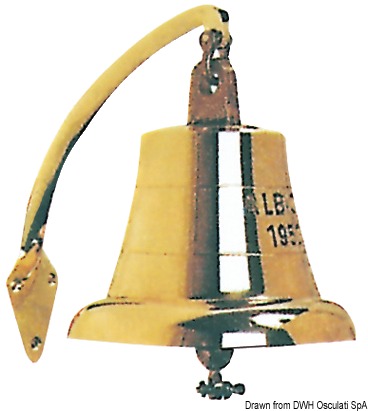 OLD MARINA bell solid bronze Ø 160 mm