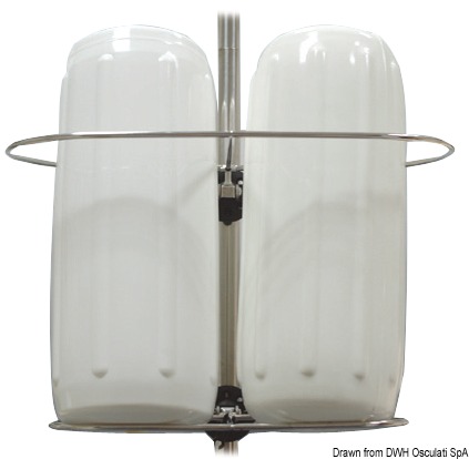 Foldable fender holder 520 x 260 mm