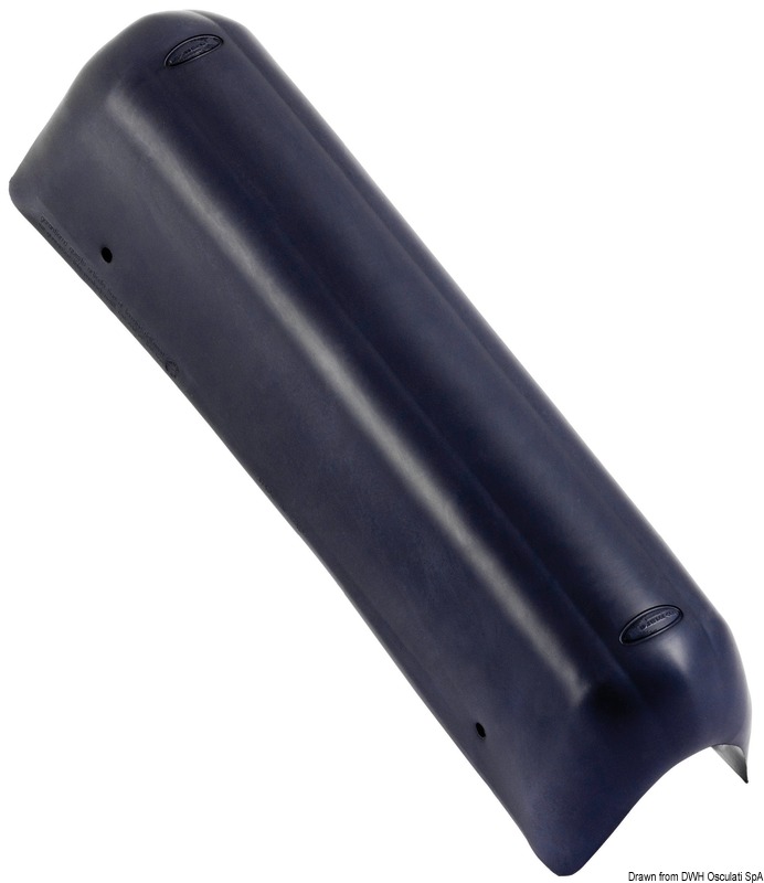 Bow fender profile white 770 mm