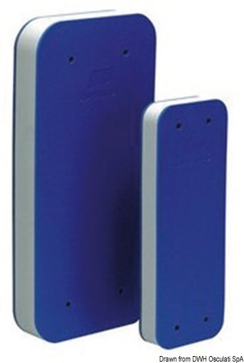 Flat fender profile blue EVA + PE 490 mm