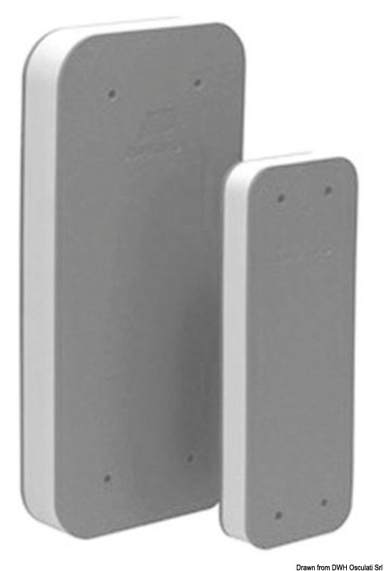 Flat fender profile grey EVA + PE 490 mm