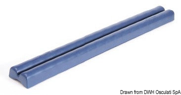 Tre marina and pile fender blue 760 mm