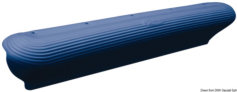 Maxfender marina and pile fender blue 730 mm