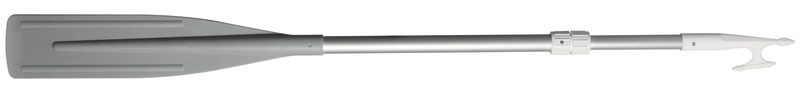 Demountable telescopic oar w/boat hook