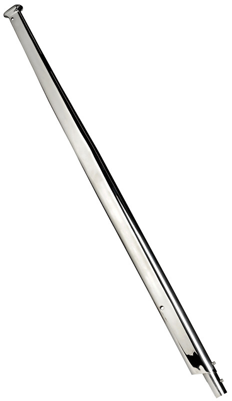 Mirror polished AISI316 flagstaff  wing-shape750mm