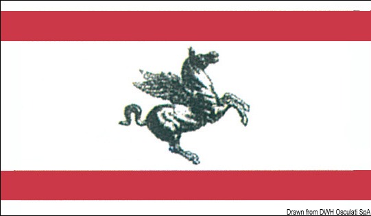 Flag Tuscany 20 x 30 cm