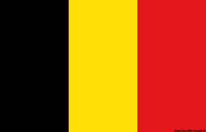 Flag Belgium 30 x 45 cm