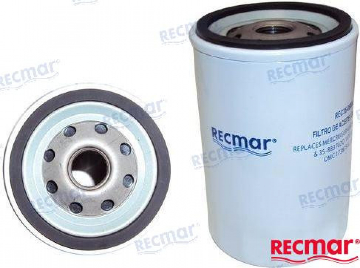 Oil filter V6 GM 4.3L Old (down on block) 35-883702q