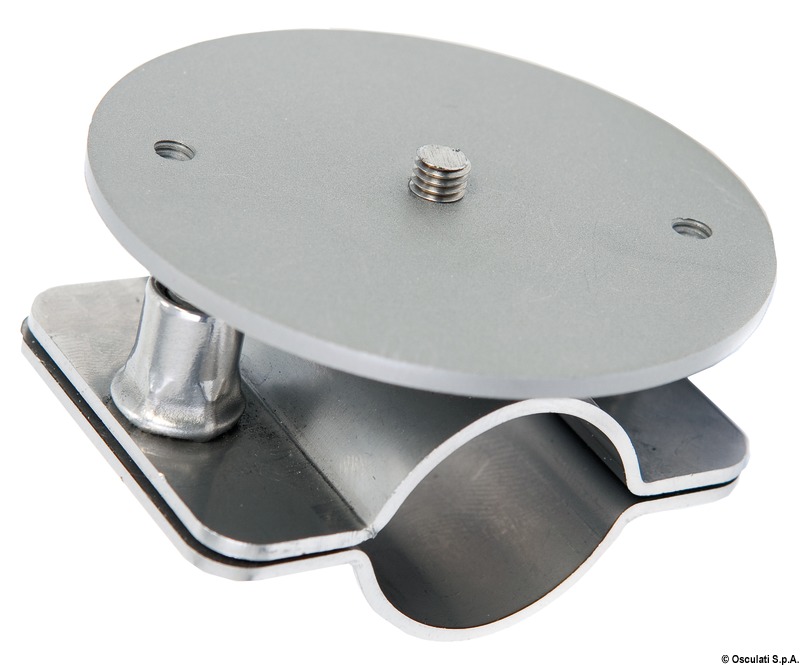 Stopgull support for bimini tops and handrails