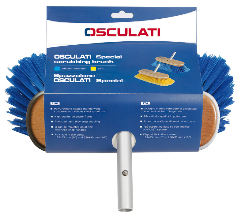 Special extra soft green scrubber 195 x 85