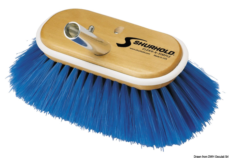 Scrubber 6 "soft blue fibres