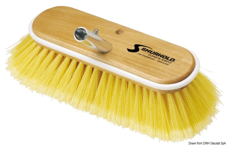 Scrubber 10"soft yellow fibres