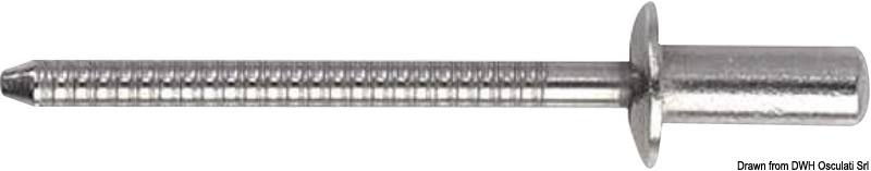 SS stud standard head 4 x 10mm