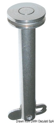 Drop nose pin AISI 316 60 mm Ø 8 mm A