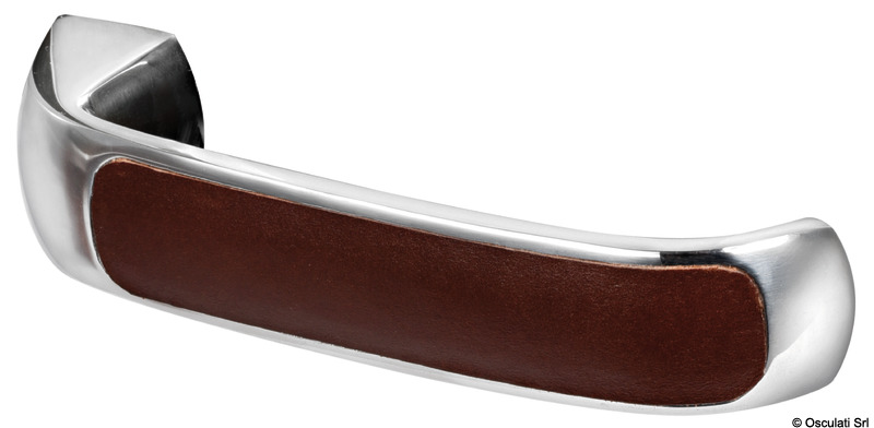 Handles LEATHER w/Yale lock external/internal righ