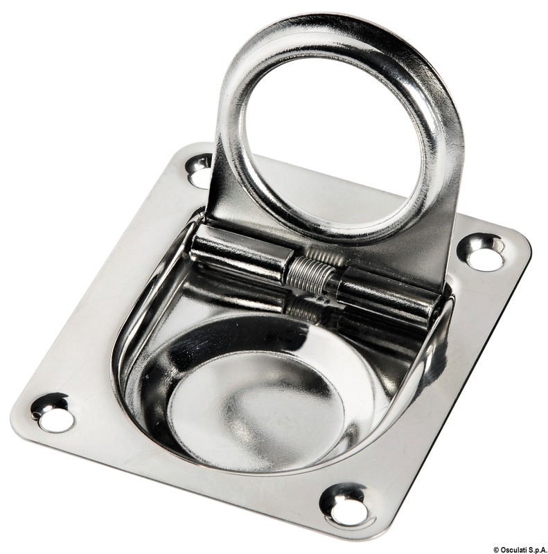 SS pull latch 38x40 mm