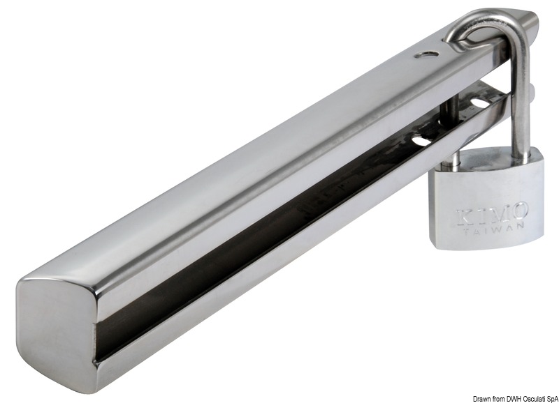 SS antitheft device for outboard engines 280 mm