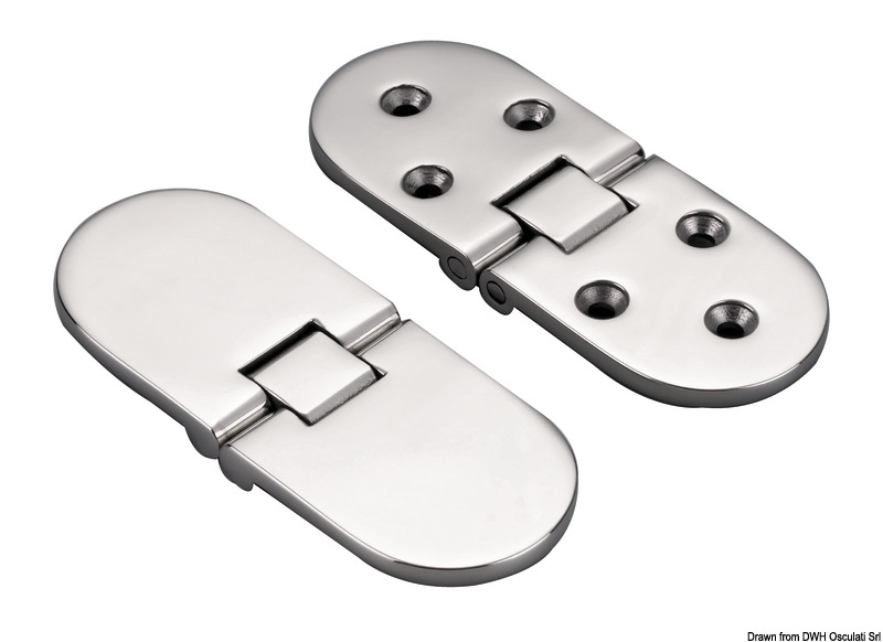 Microcast hinge 80 x 30 mm
