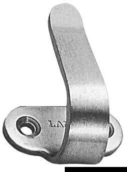 Polished SS hook for wall mounting 40 mm