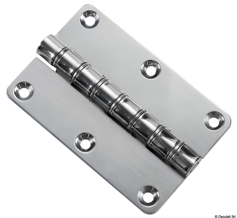 Self-supporting friction hinge overhanging pin