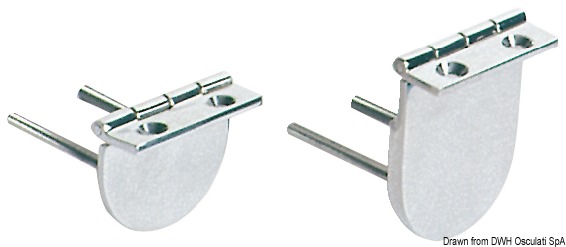 Hinge AISI316 72x65 mm