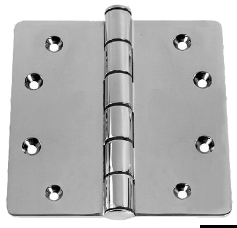 Large precision-cast hinge AISI316 38x38x102 mm