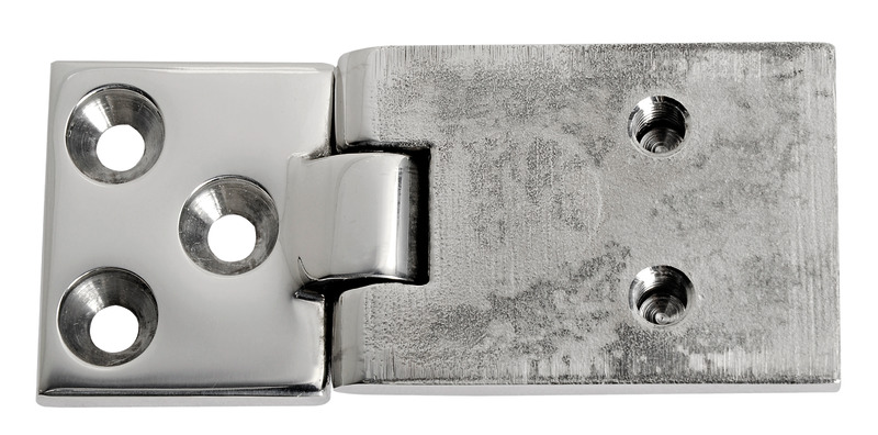 Hinge for 90° doors 43x30 mm
