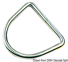 D-ring 6x40 mm