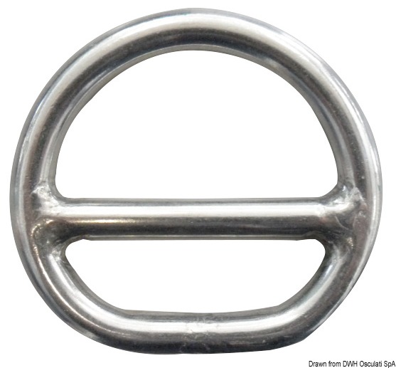 D-ring w/bar 5x45 mm