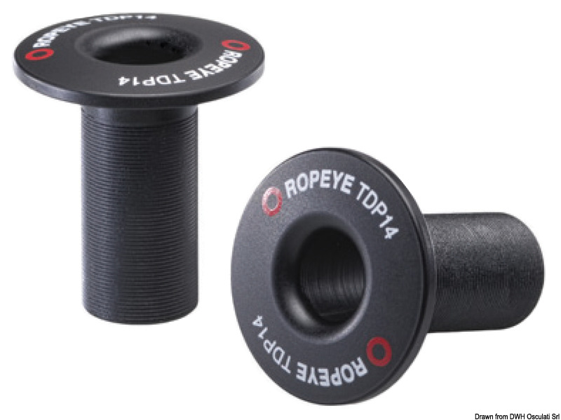 ROPEYE ROTDP18 Ø 18 mm anodised aluminium