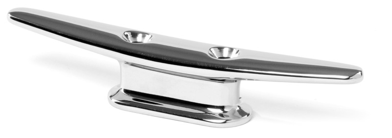 Cleat mirror-polished AISI316 120 mm