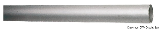Anodized aluminium pipe 22 x 1.2 mm x 6 m
