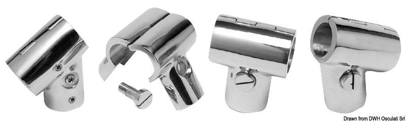 T-joint hinge opening 90° 30 mm