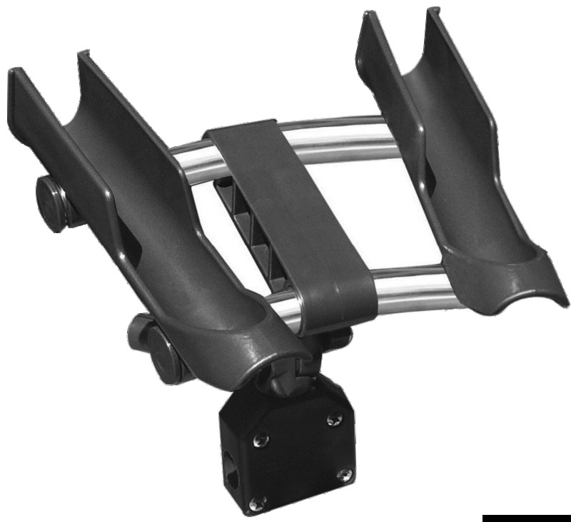 Quicklift rod holder Nr. 2 rods f. 25 mm rail