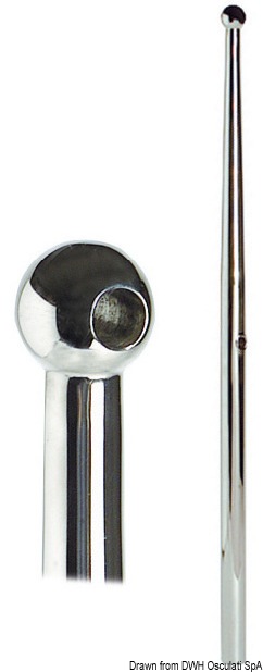 Stanchion for female base AISI316 450 mm
